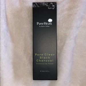 PureHeals pore clear black charcoal cleansing foam